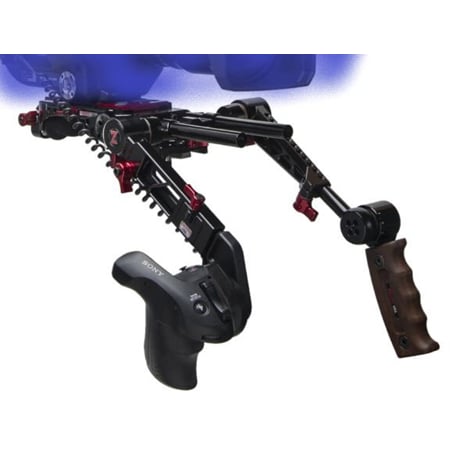 Zacuto Z-SX9-PDG Sony FX9 Recoil Shoulder Mount Camera Rig with Dual Trigger Grips