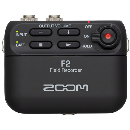 ZOOM F2 Light and Compact Field Recorder - 32-Bit Float Recording Full Dynamic Range - 44.1kHz/32-bit / 48kHz/32-bit