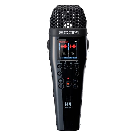 ZOOM M4 Mictrak 2-Channel 4-Track 32-bit Microphone and Recorder with Timecode Generator