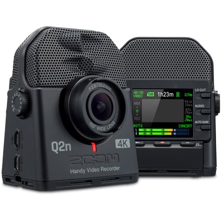 ZOOM Q2n-4K Ultra High Definition Camcorder & USB Streaming Webcam