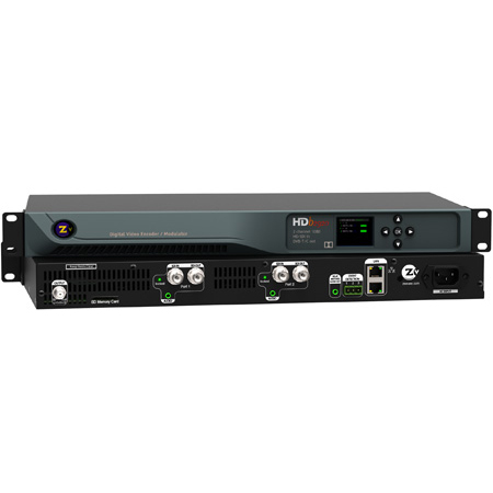 ZeeVee HDb2920i HD-SDI 1080p 2-Channel HDbridge Encoder / QAM Modulator with Simultaneous Video-over-IP Streaming