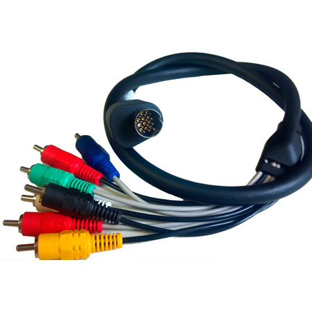 ZeeVee Zv709-3 Hydra Component/Composite & Digital Audio Breakout Cable - 3 Foot