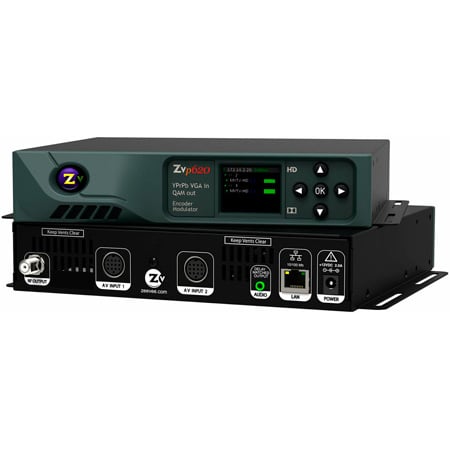 ZeeVee ZvPro 620 Dual Channel Component/VGA Encoder/QAM Modulator