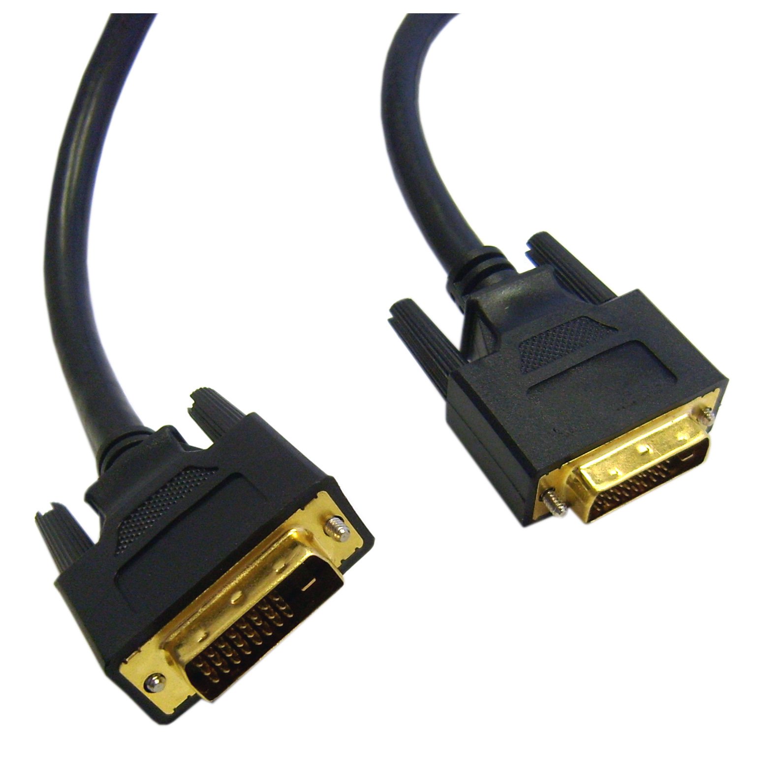DVI-D / DVI-D Dual Link Cable. Black (6.6 ft)