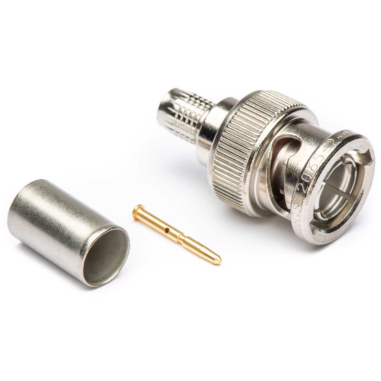 Kings 2065-2-9-M66 75 Ohm 12G BNC Connector for Belden 1505A/4505R