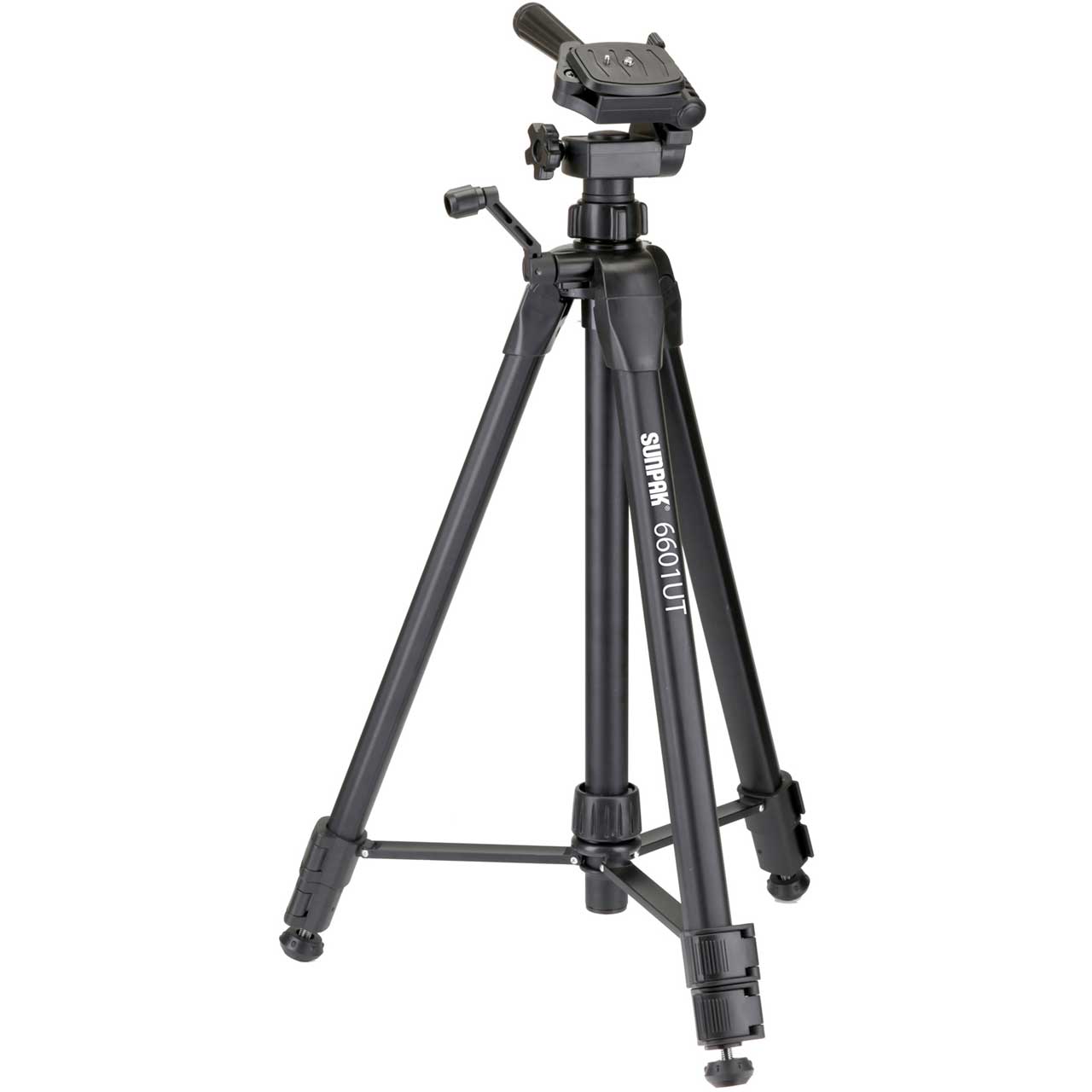 Sunpak 620-060 Tripod with 3-Way Panhead Bubble Level and Quick Release