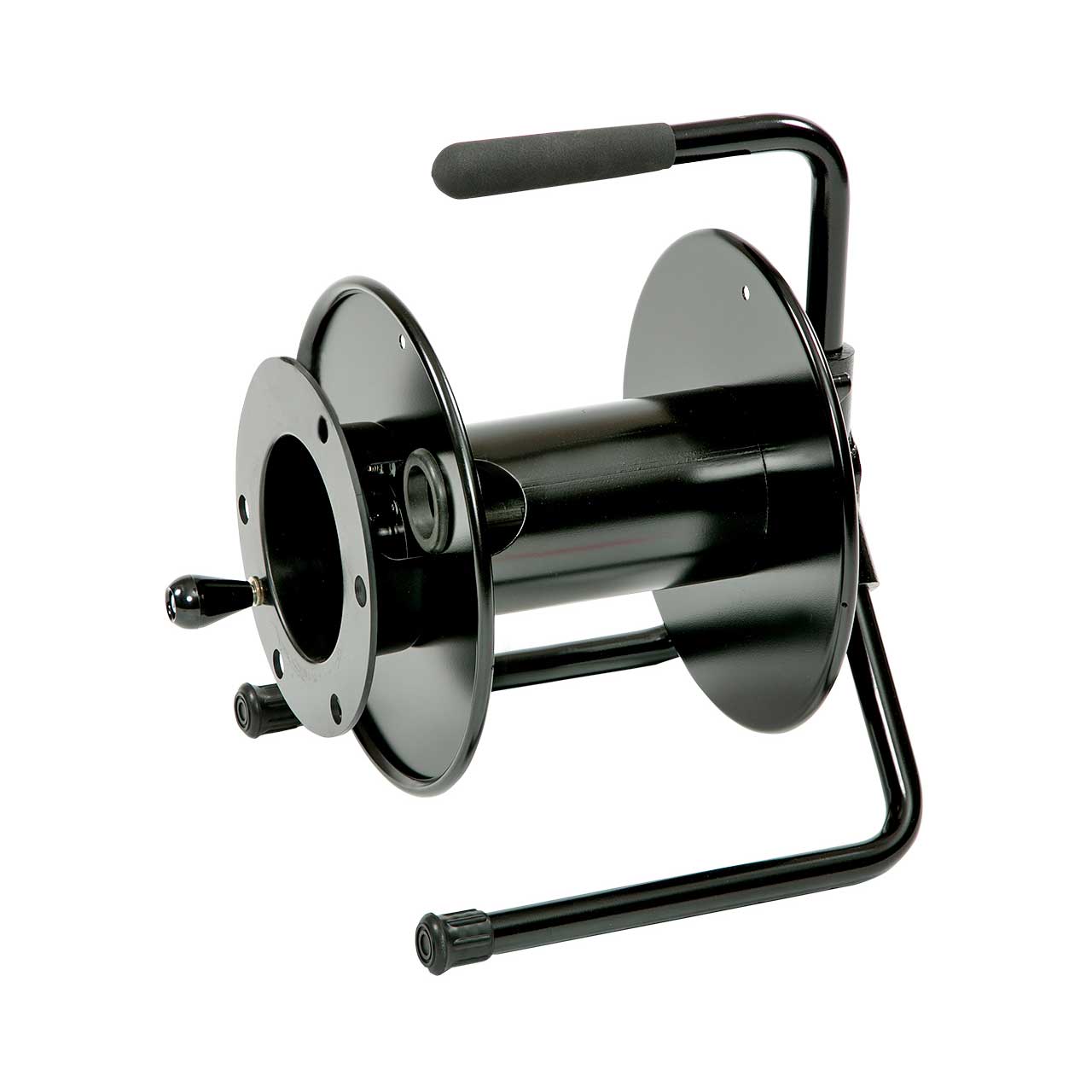 Hannay AVC16-10-11-DE Cable Reel With Optional Drum Extension - Black