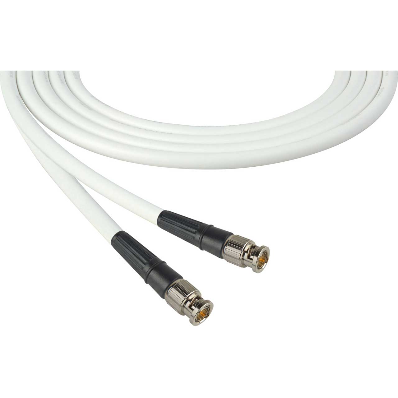 Laird Canare LV-61S RG59 BNC to BNC Video Cable - 50 Foot White