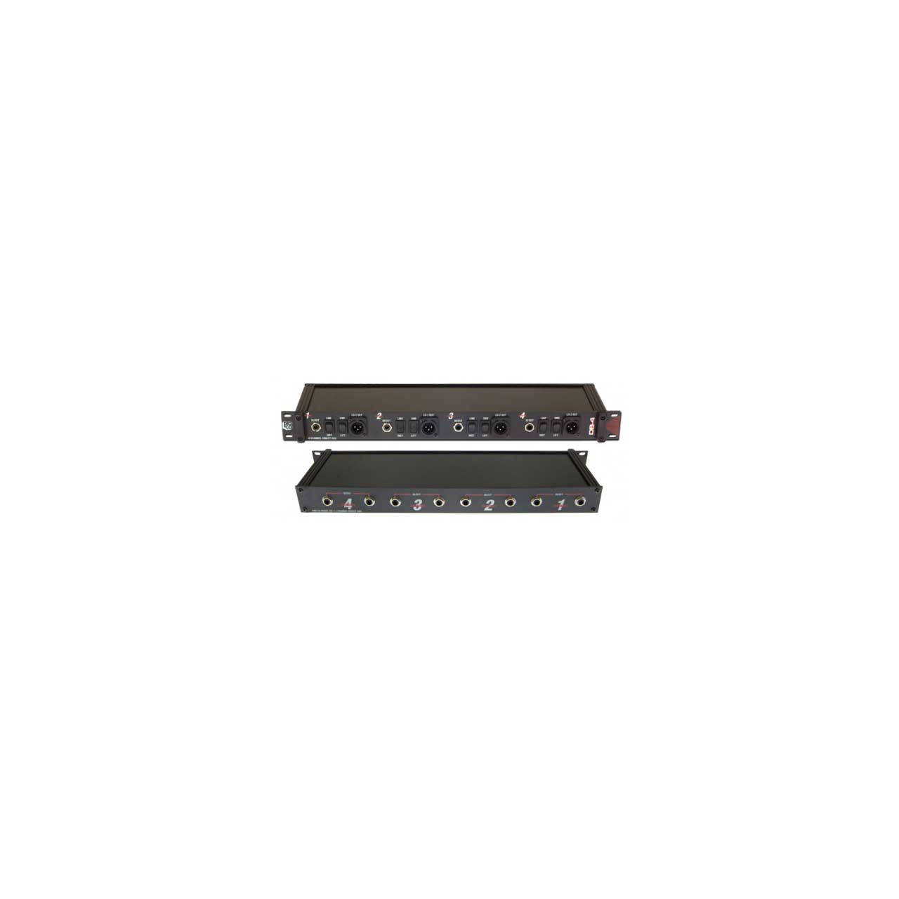 Pro Co DB4A 4-Channel Rack Mount Direct Box