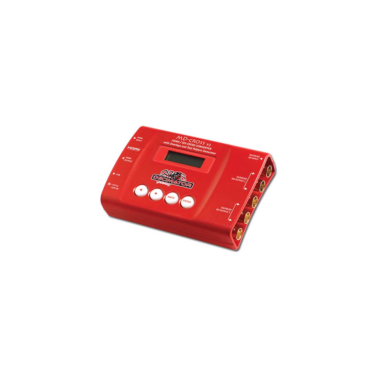Decimator Design DECIMATOR 2 アナログコンバータ Amazon.com: Decimator Version 2 Simultaneously Scales SDI to Both