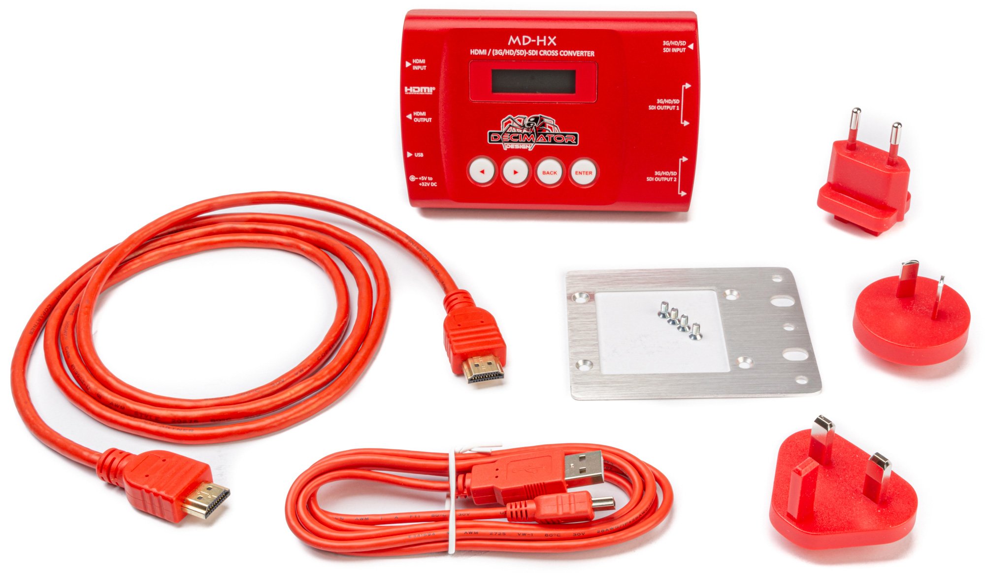 【美品・動作品】Decimator MD-HX SDI/HDMIコンバーター DECIMATOR MD-HX SDI/HDMI Cross Converter built-in Scaling and