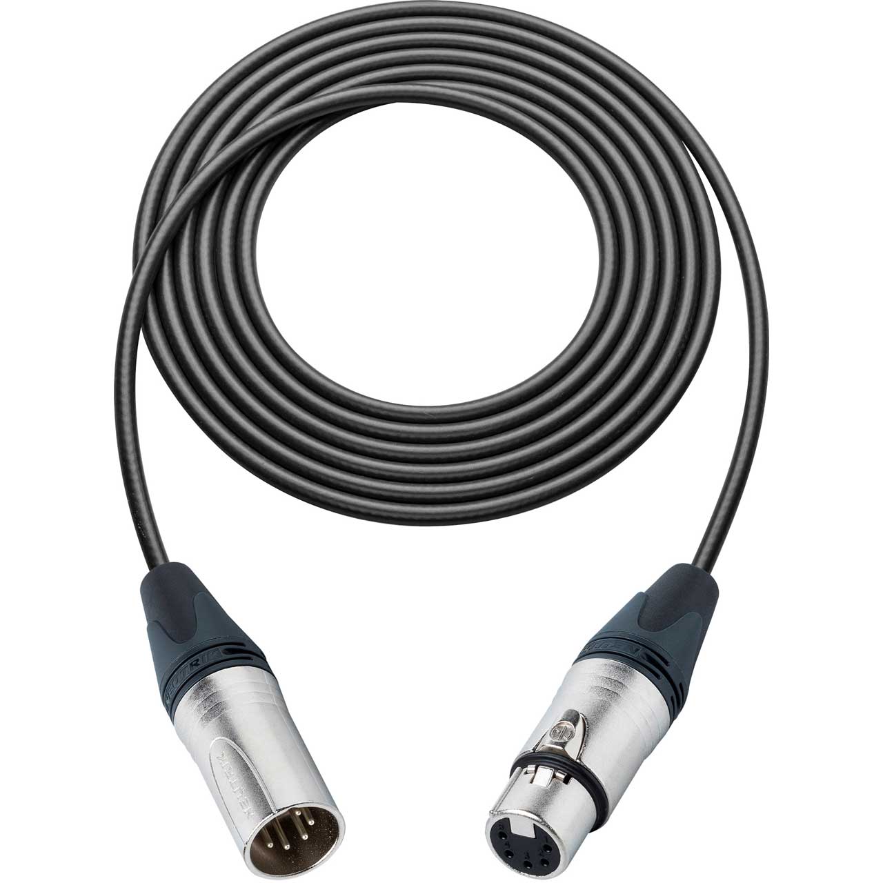 Sescom DV-ITC100-5X Intercom Extension Cable Datavideo 5-Pin XLR Male ...