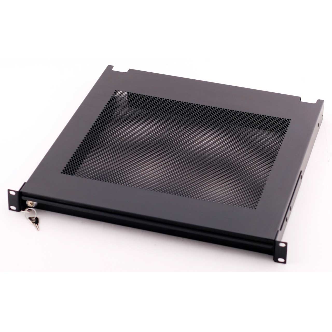 Penn-Elcom EX-6301B 19 Inch Rack-Mountable Locking Laptop Drawer