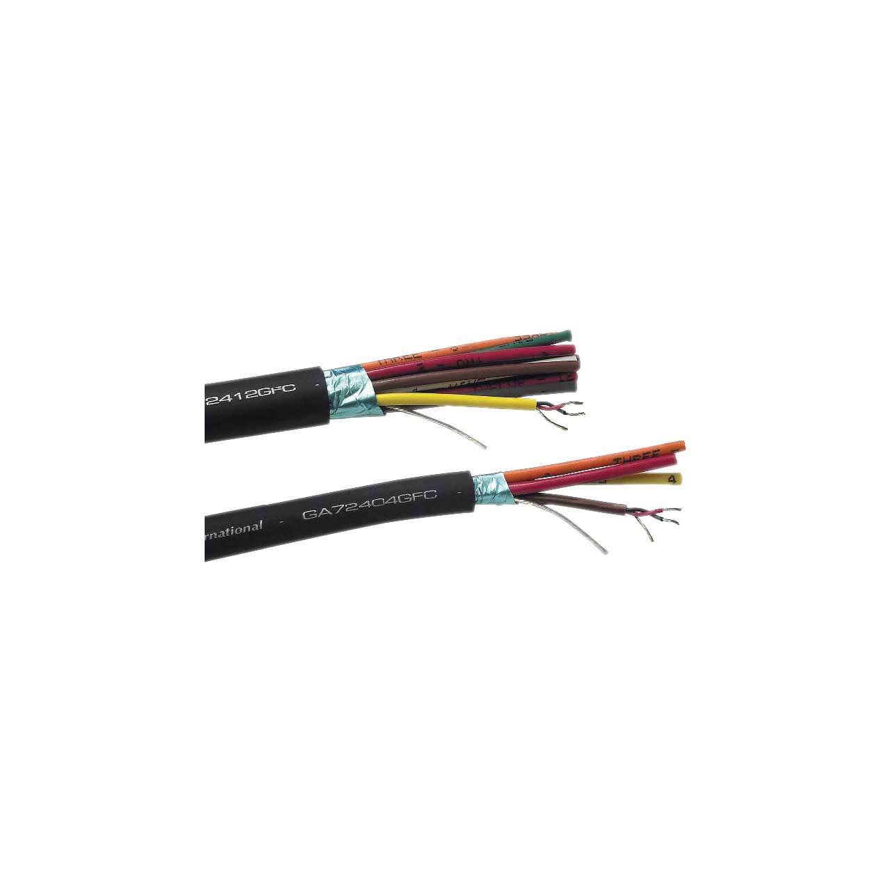 Gepco GA72408GFC Gep-Flex Multipair 24 AWG Mic or Line Level Balanced Analog Audio Cable 8-Pair Per Foot