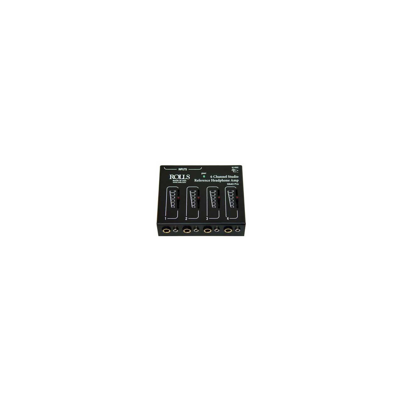 Rolls HA43 PRO 4 Channel Stereo Headphone Amp