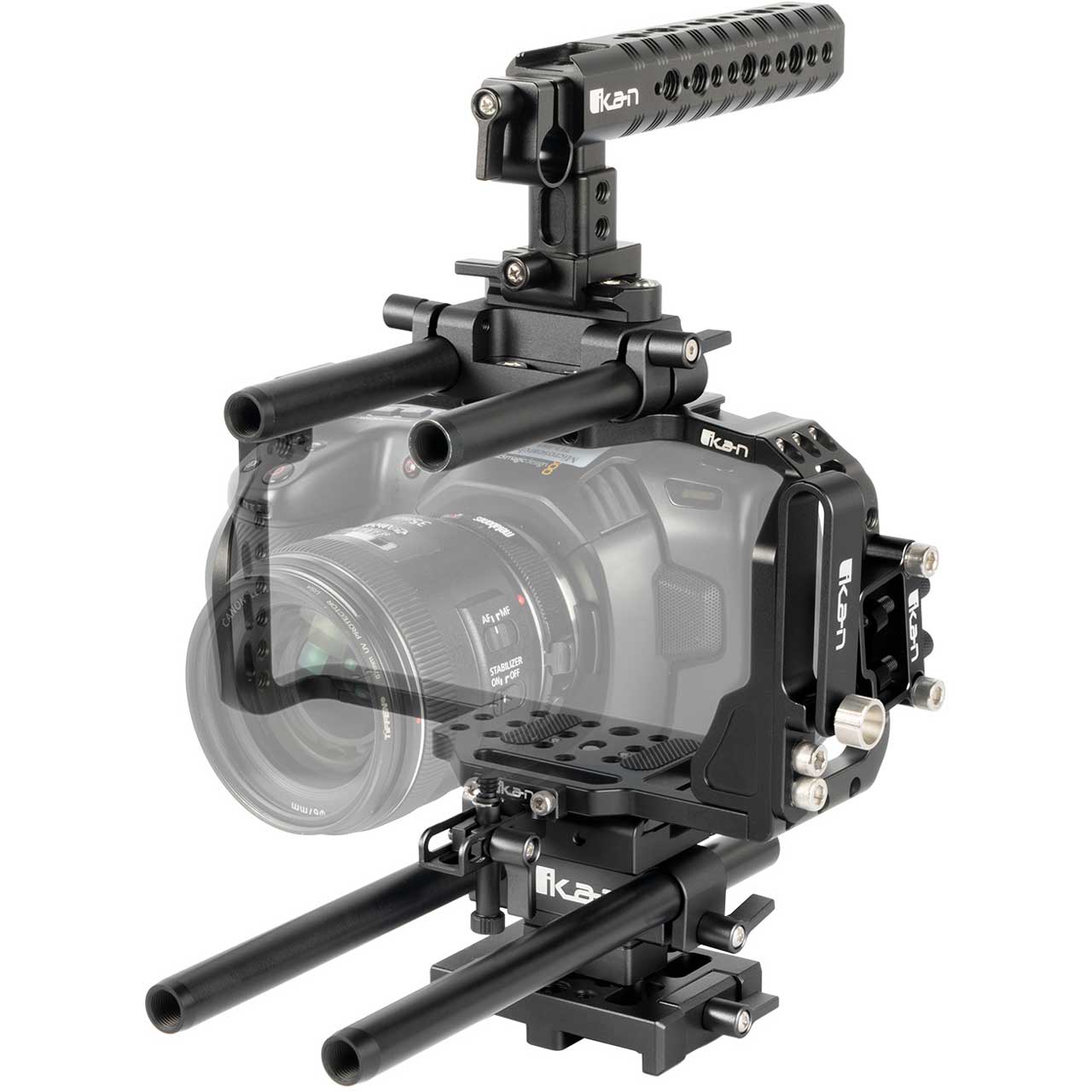 ikan STR-BMPCC6K STRATUS Complete Cage for the Blackmagic Pocket Cinema ...