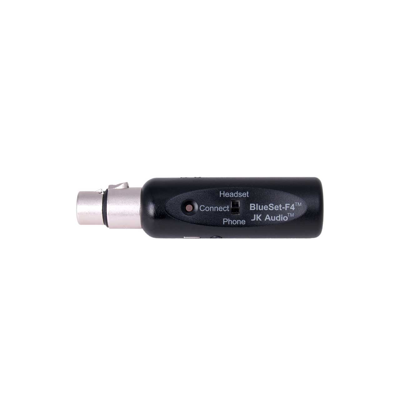 JK Audio BlueSet-F4 4-Pin Female XLR Bluetooth Wireless Headset Intercom Beltpack Adapter with HD Voice