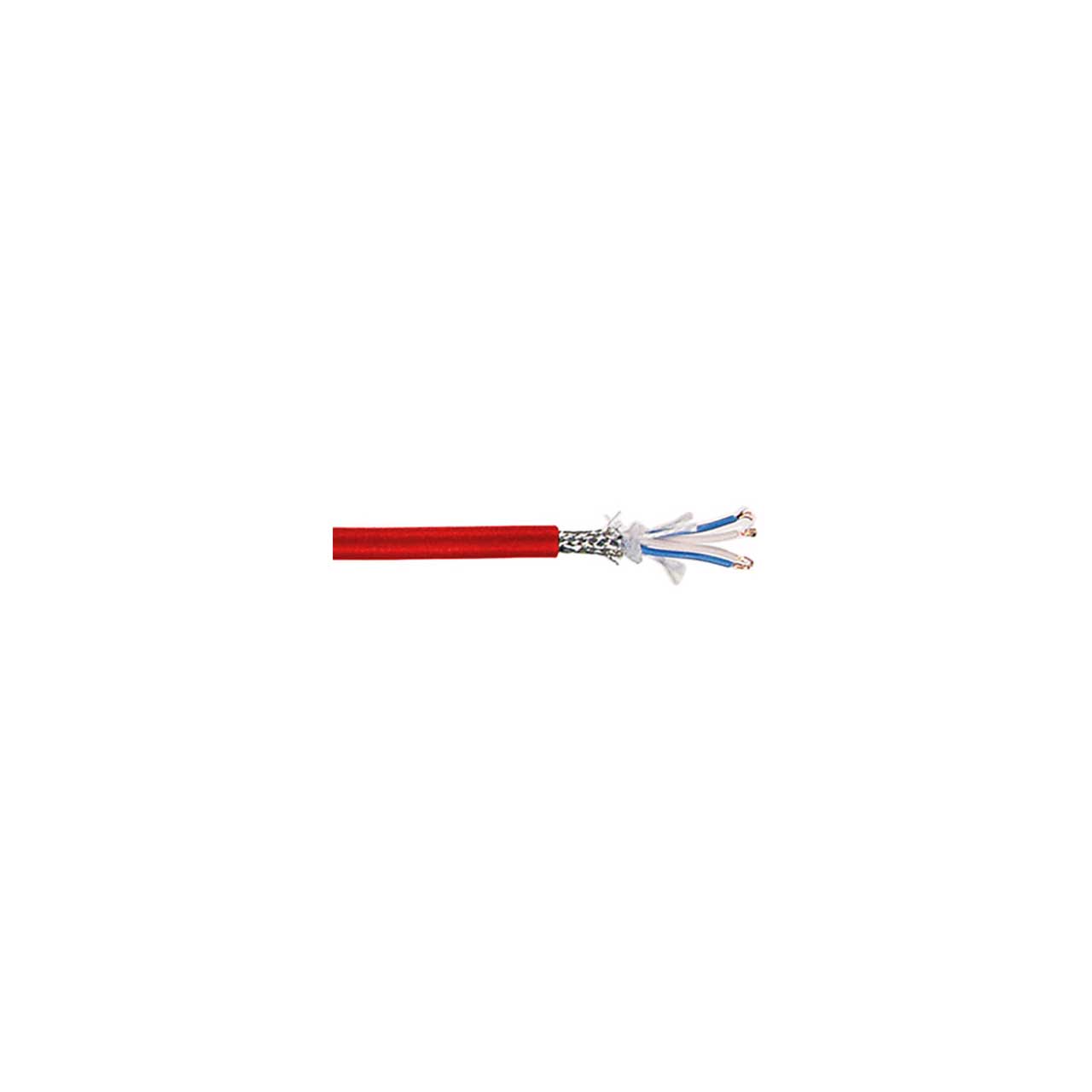 Canare L-4E5C Mini-Star-Quad Microphone Cable by the Foot - Red