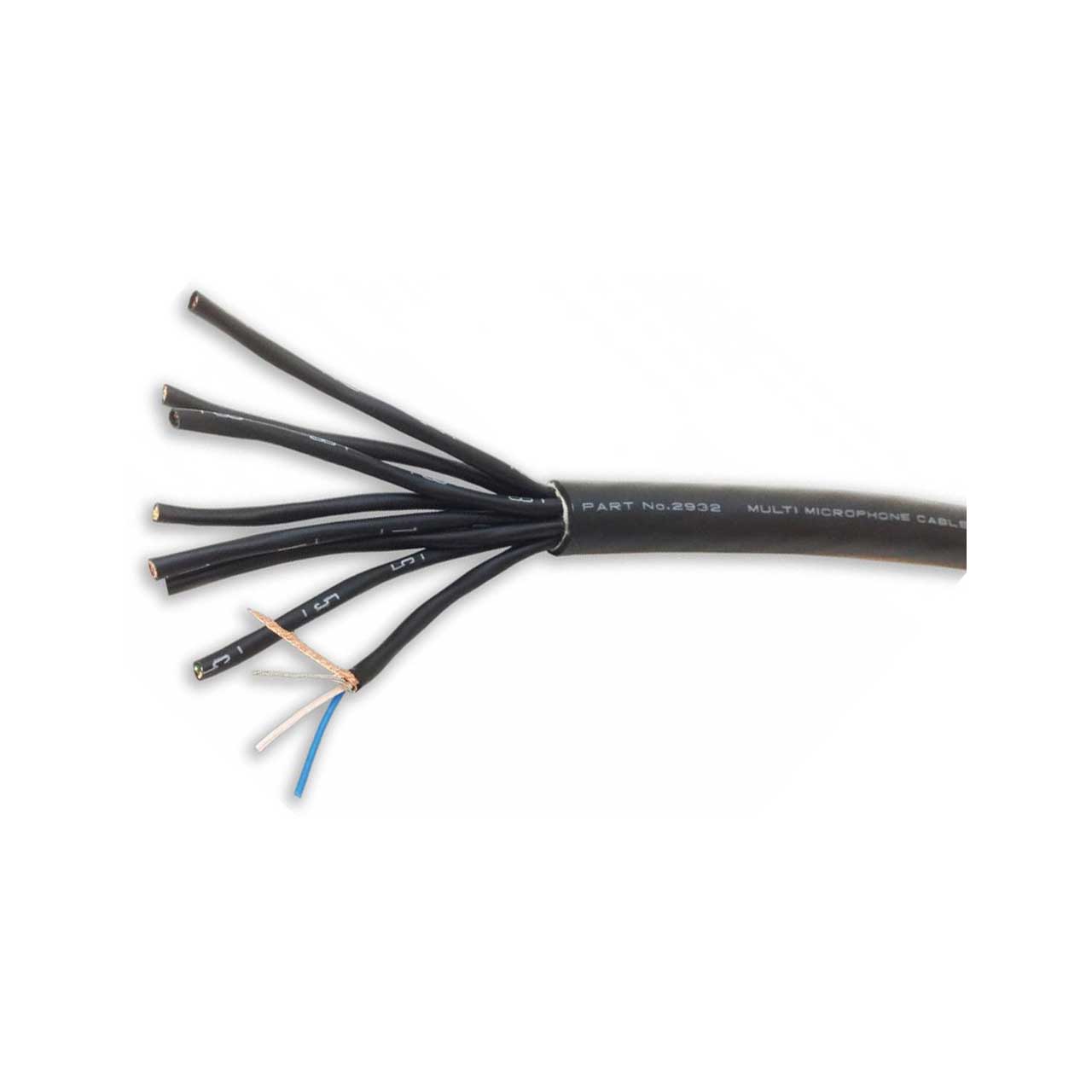 Câble d'enceinte asymétrique Pro-Audio Câble Mogami W3082, fiches