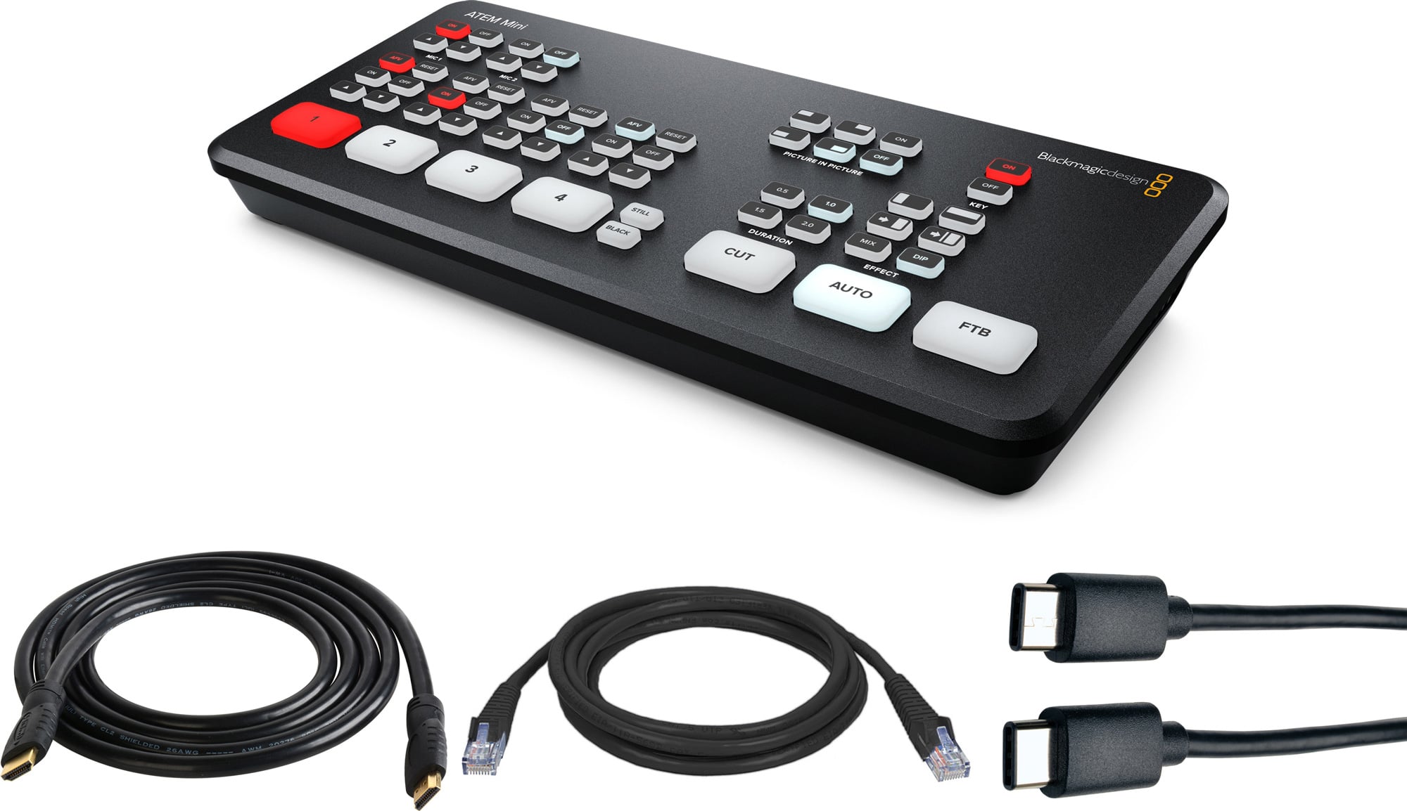 Camera Atem Mini Pro Iso Zoom Blackmagic Design SWATEMMINI ATEM