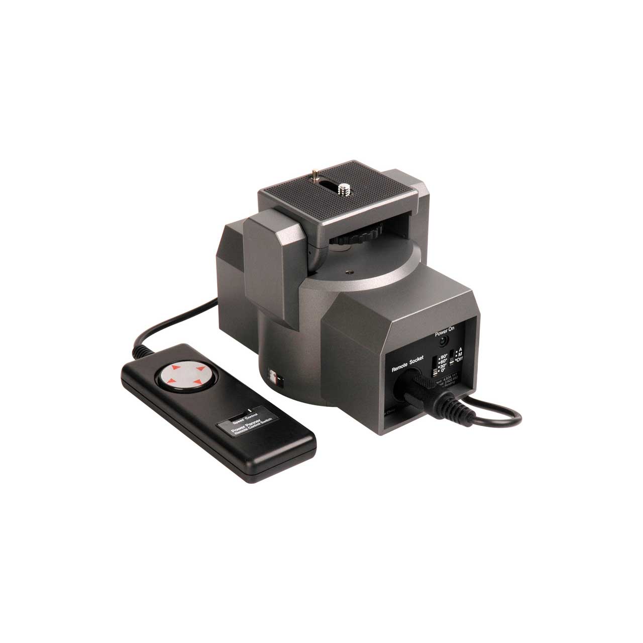 motorized pan and tilt camera mount