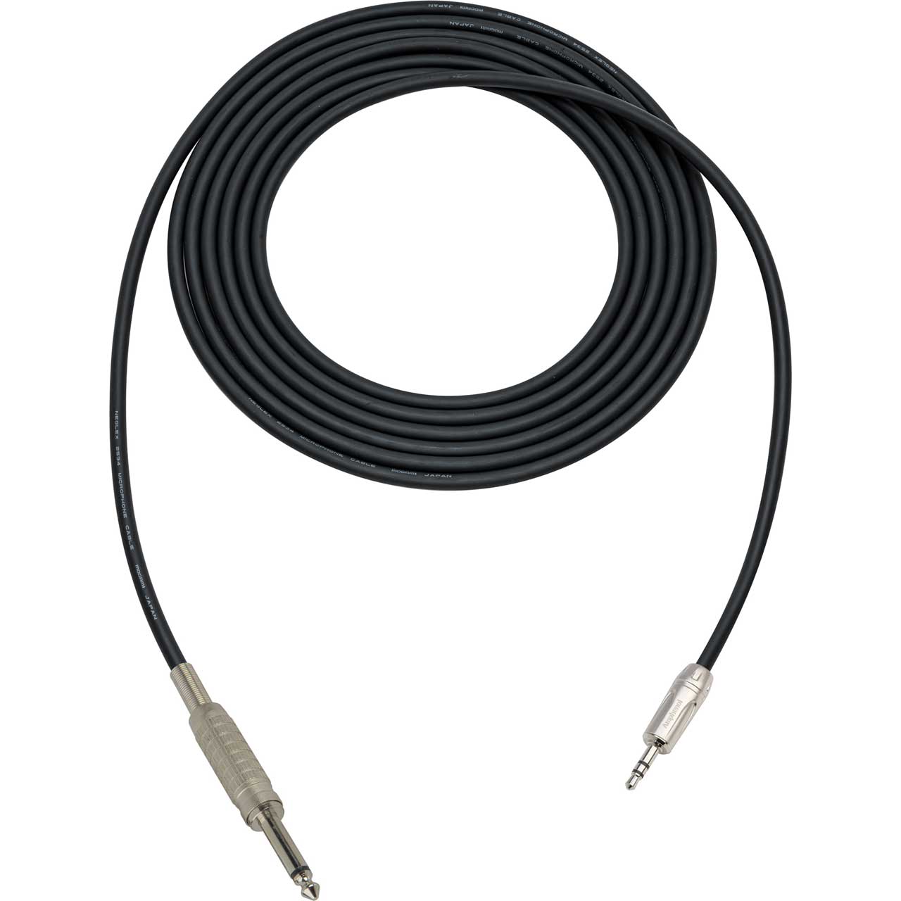 Sescom Audio Cable Mogami Neglex Quad 1/4 TS Mono Male to 3.5mm TRS ...