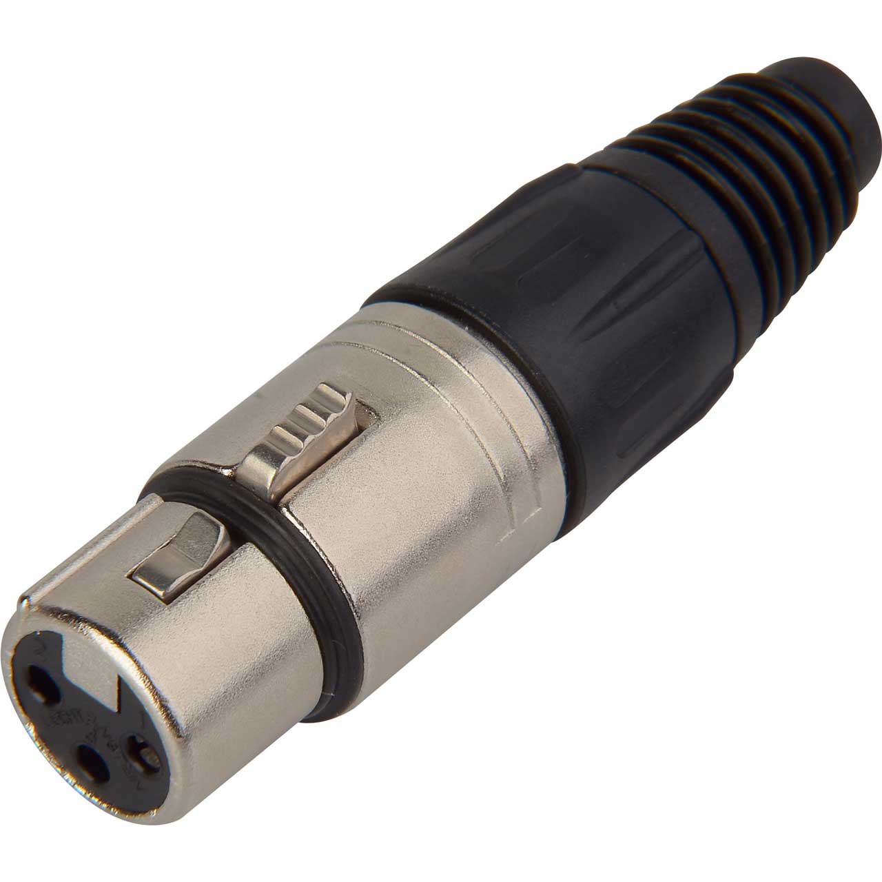 Neutrik NC3FX Female 3-Pin XLR Connector - Nickel/Silver