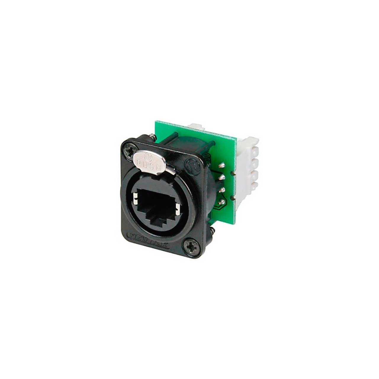 NEUTRIK NE8FDV-Y110-B etherCON Vert IDC110 Punchdown Panel Mount