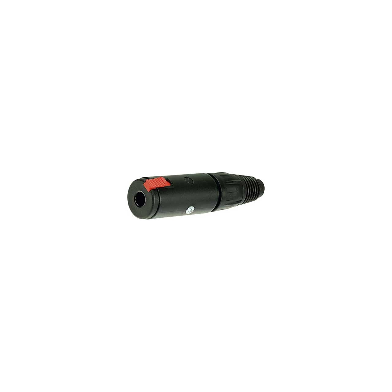 NEUTRIK NJ3FC6-BAG 1/4in TRS Black Cable Jack