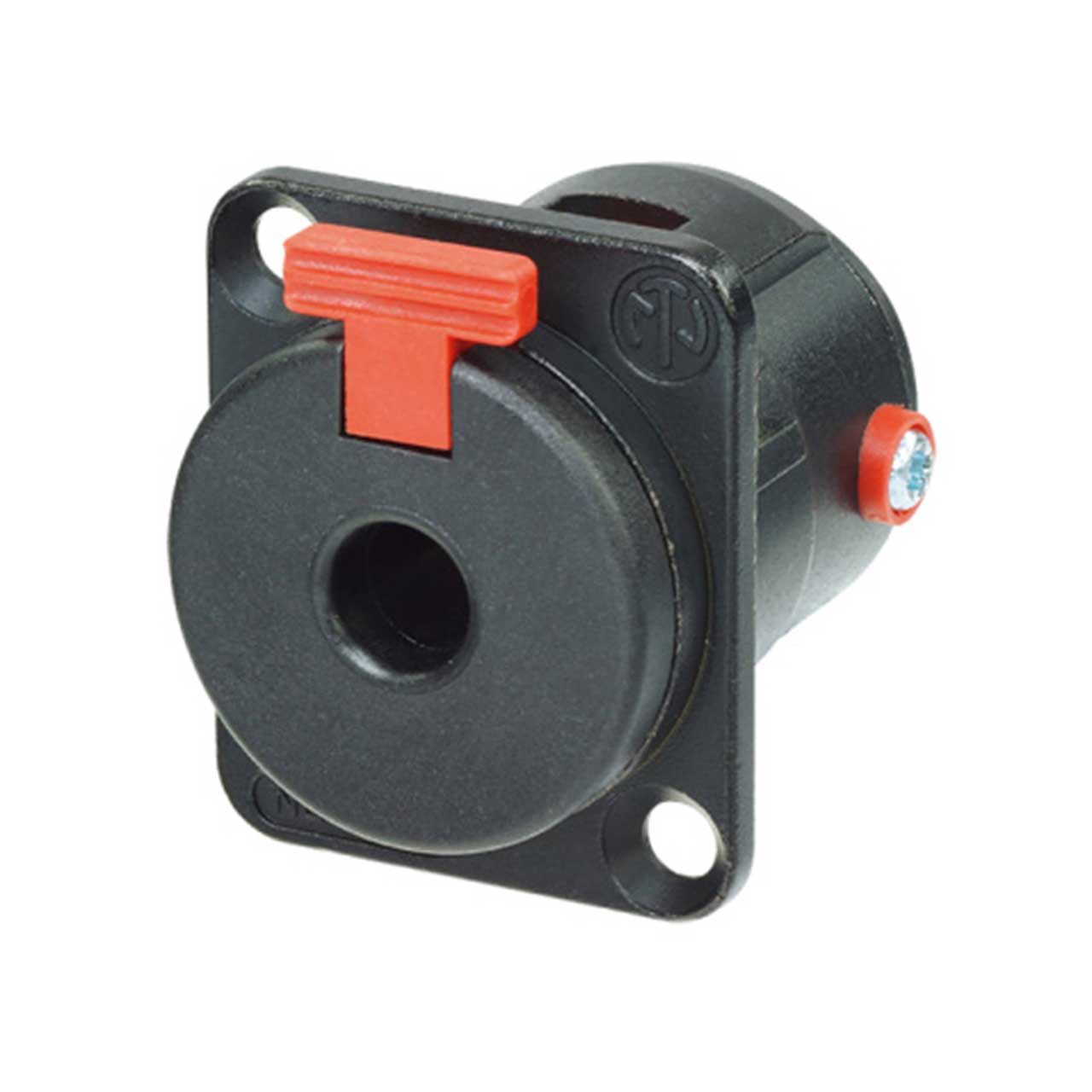 ＊Natu＊ ③点 NEUTRIK NJ3FP6P-BAG 1/4 Panel Mount with Plastic Shell - Black