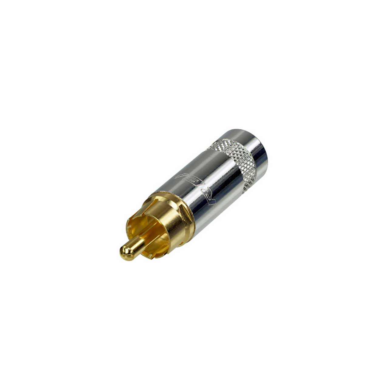 REAN NYS352G RCA Plug with Nickel Plated Shell and Gold Contacts