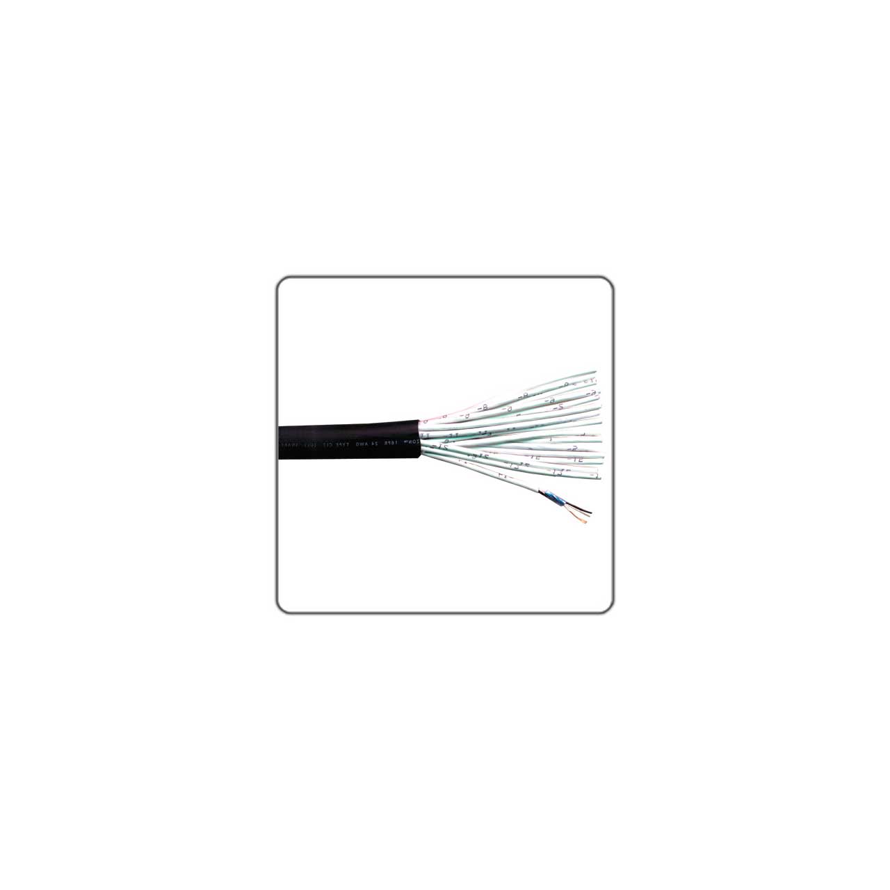Rapco SN6-IJIS - 6 Ch. CL2 Rated Snake Cable SN6-IJIS - Per ft