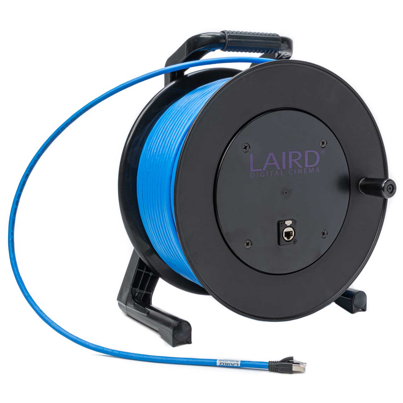 Laird PROREEL-CAT6-328 ProReel Series Shielded Category 6 Integrated Cable  Reel w/ Built-In RJ45 Jack in Hub - 328 Foot
