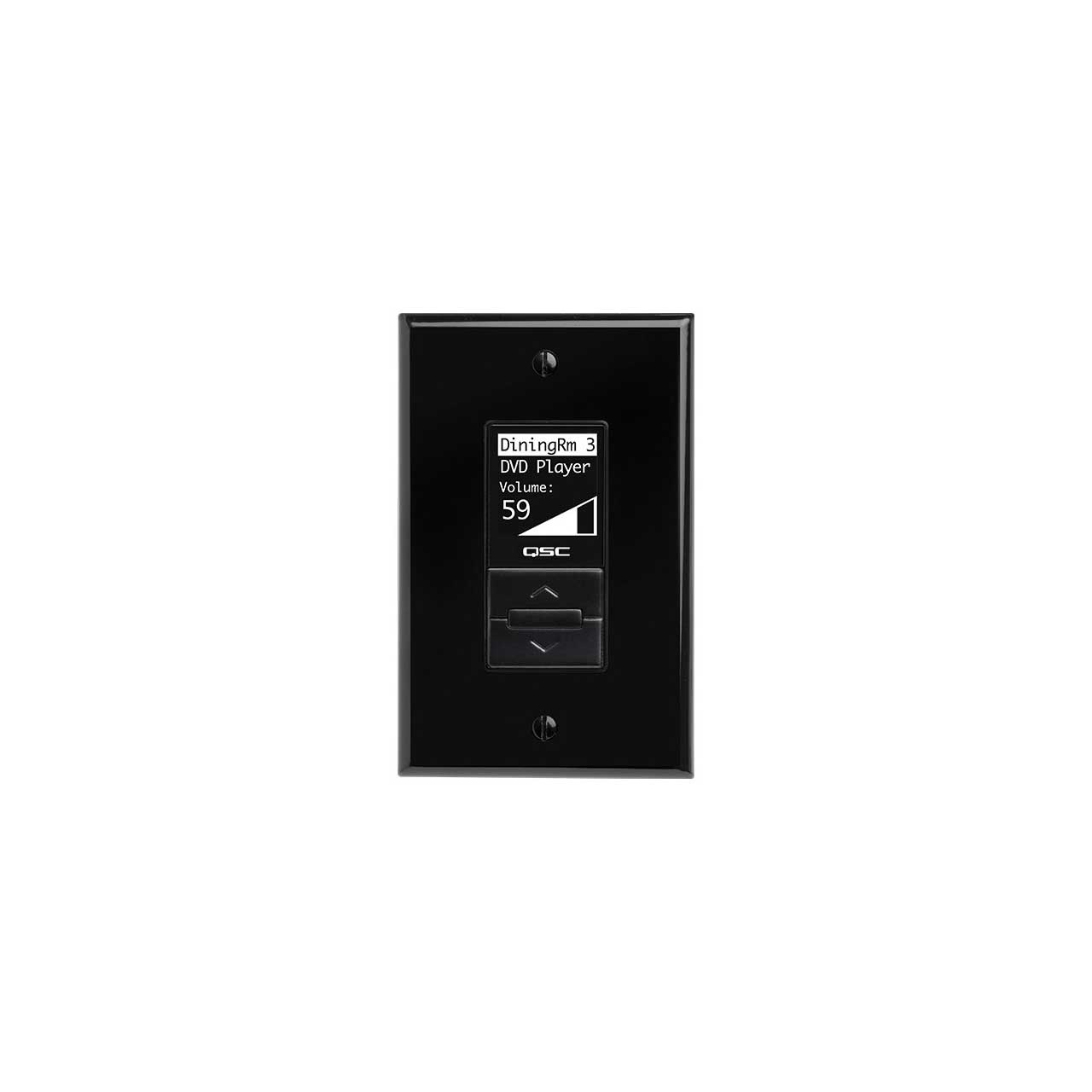 QSC MPMFC Wall mount Controller for MPM Series Mixers Black