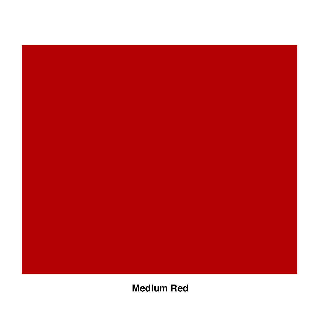 Rosco R27 Gel Sheet - Medium Red - 20 Inch x 24 Inch Sheet
