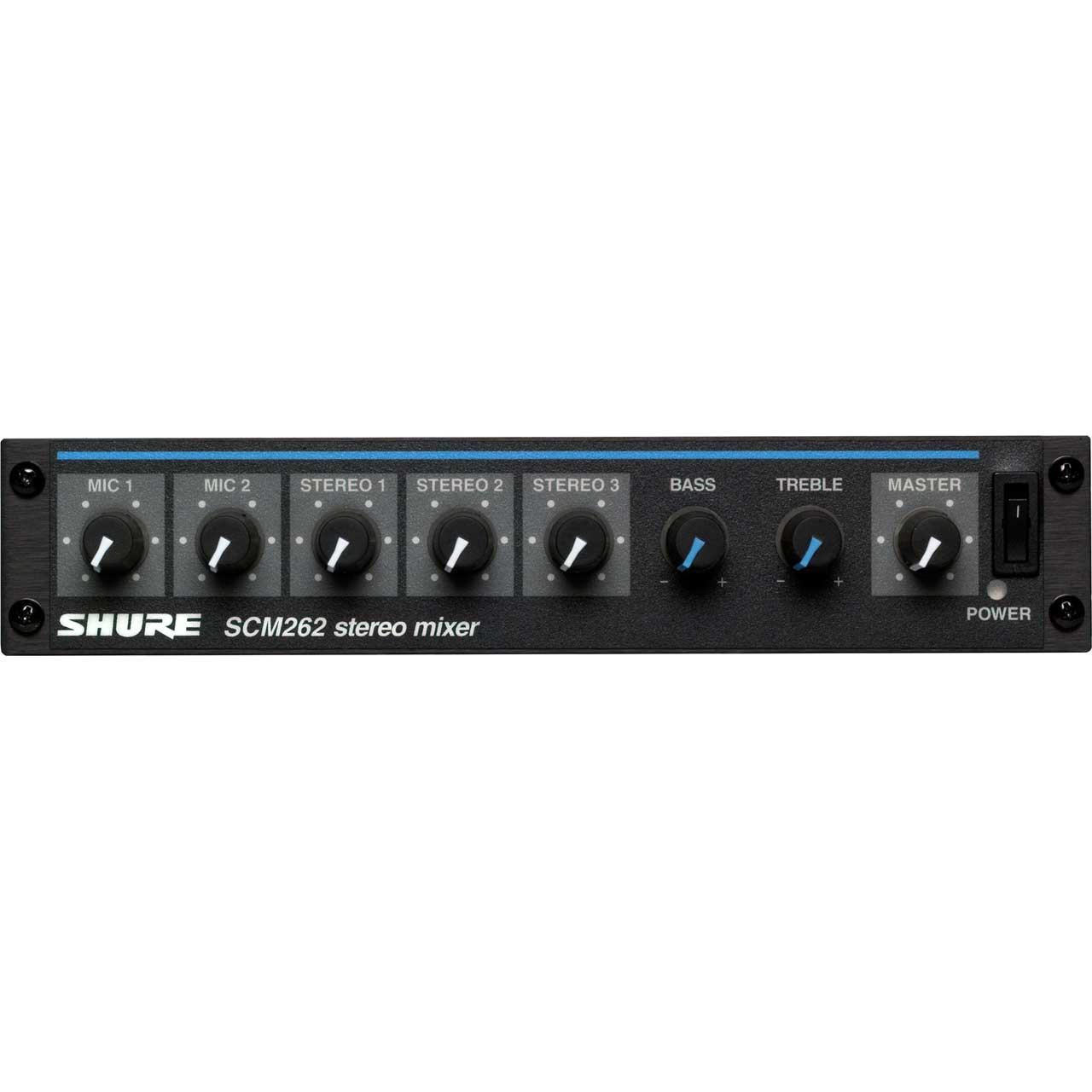 Shure SCM-262 1/2 Rack Space Stereo Mixer