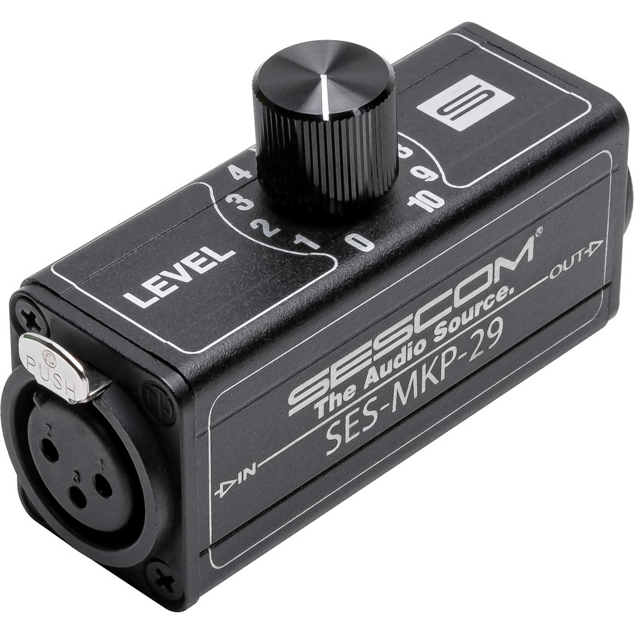 Sescom Balanced 1-Channel 3-Pin XLR Passive Audio Volume Control Sescom Balanced 1-Channel 3-Pin XLR Passive Audio Volume Control