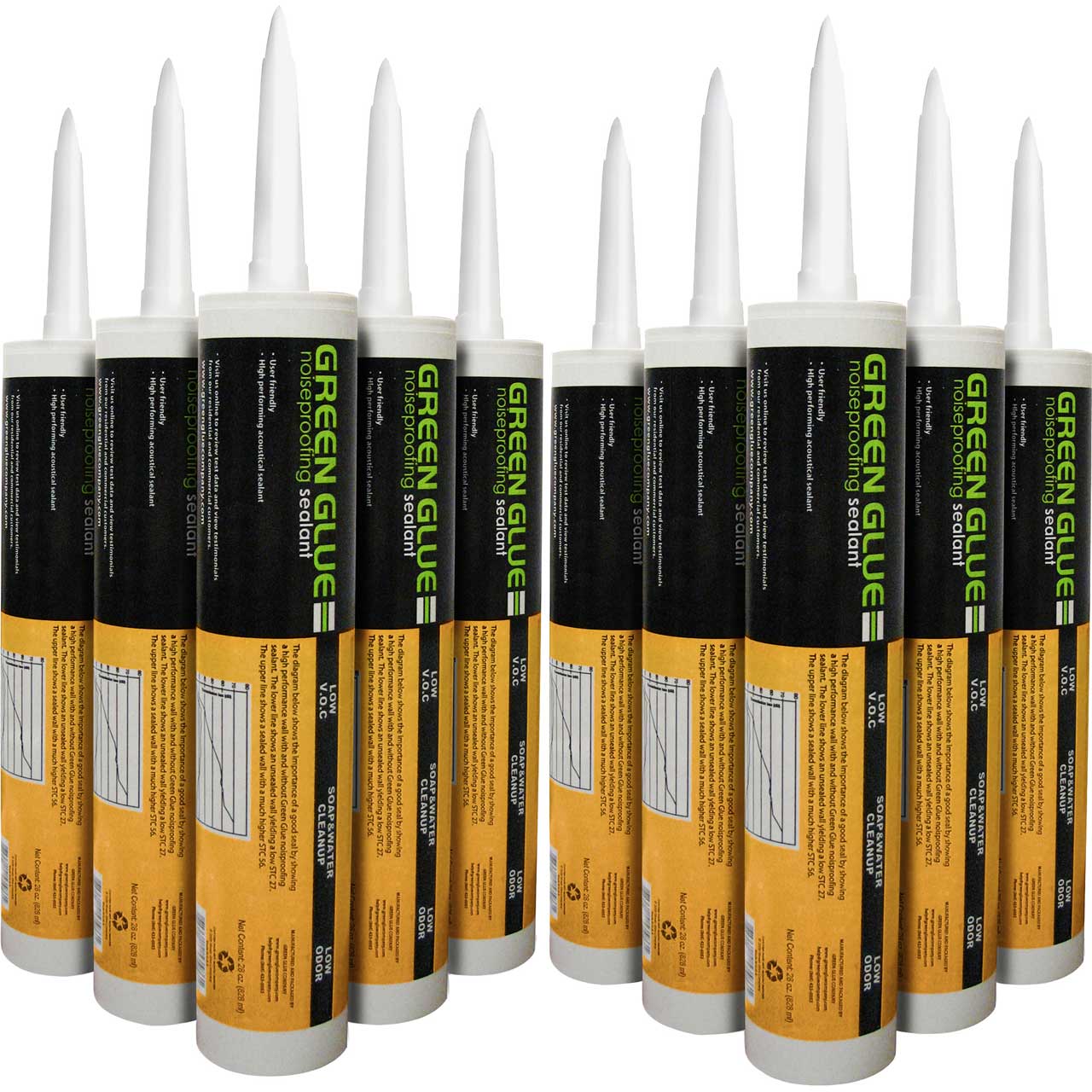 Green Glue Noiseproofing Sealant Tubes