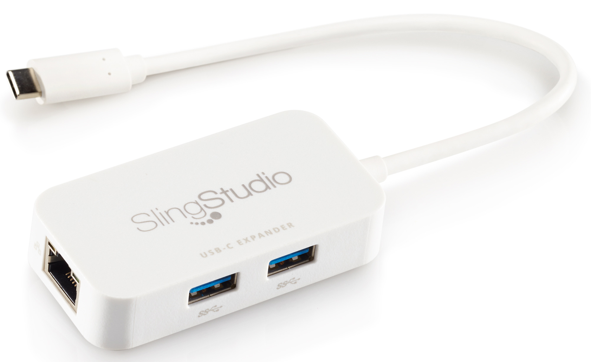 SlingStudio 212154 USB-C Expander USB Ethernet Combo Hub