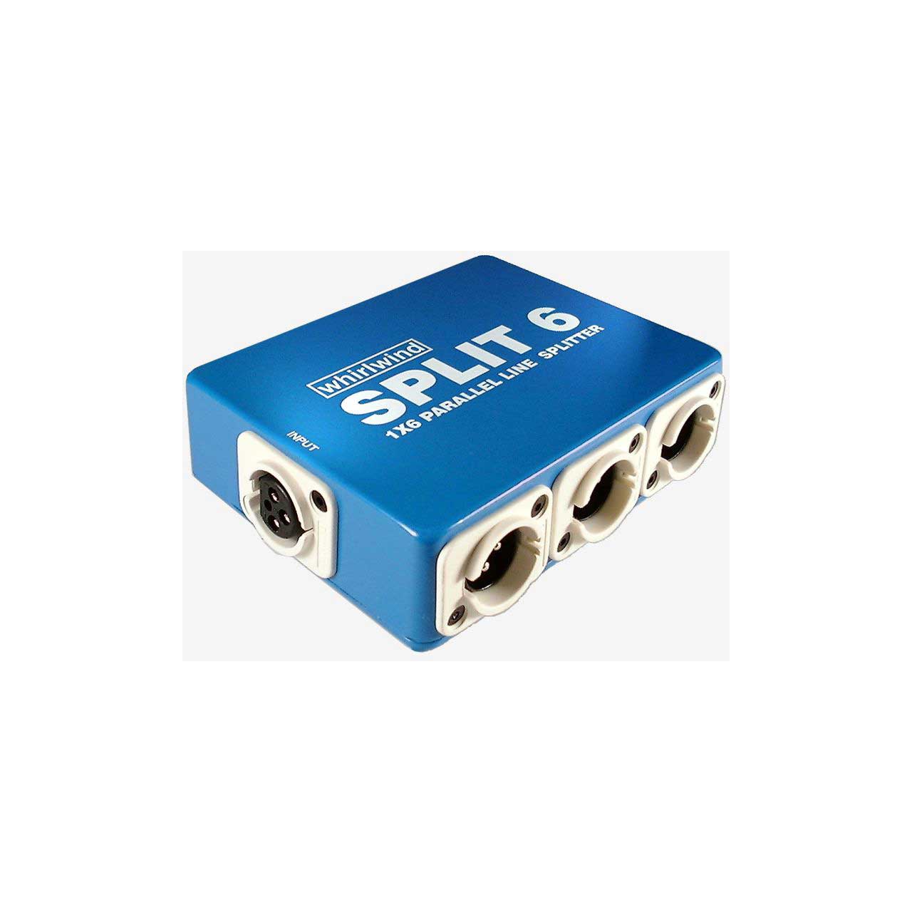 本当に信頼出来る店 Whirlwind SPLIT 6 1x6 Line Level Parallel Splitter 配信機器・PA機器・レコーディング機器
