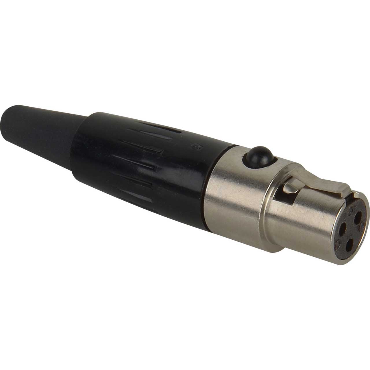 Switchcraft TA3FX Tini-QG Mini XLR 3 Pin Female Cable Mount Silver