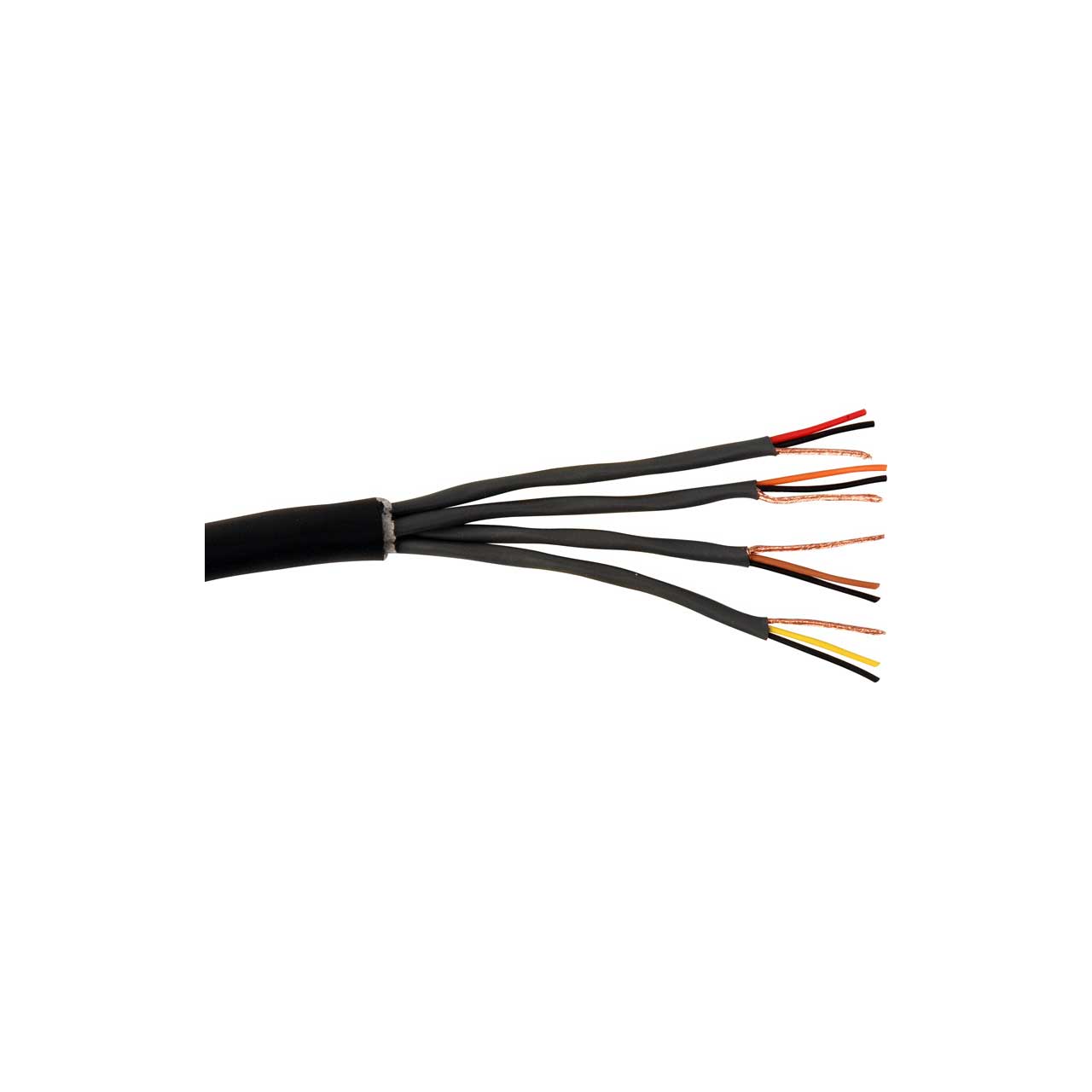 Mogami W2602 4 Pair Live Snake Cable By the Foot - Black Mogami W2602 4 Pair Live Snake Cable By the Foot - Black