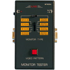 Monitor QC Test Patterns