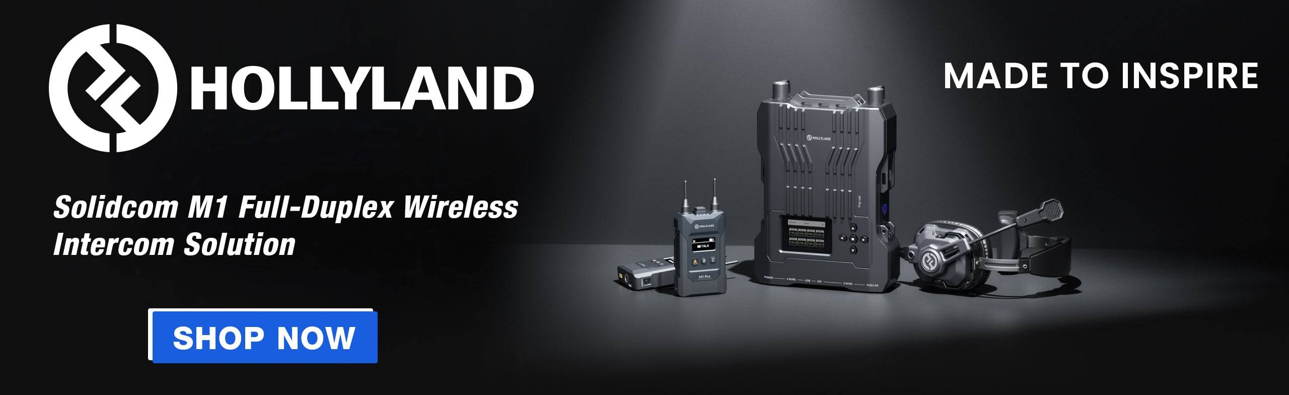 Hollyland Solidcom C1 Pro Banner
