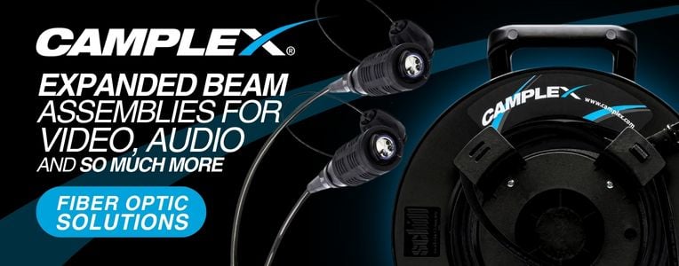 Stadium venues, live entertainment theaters and television broadcasters are now switching to expanded beam fiber optic systems as the reliable choice to carry critical video, audio and data signals.