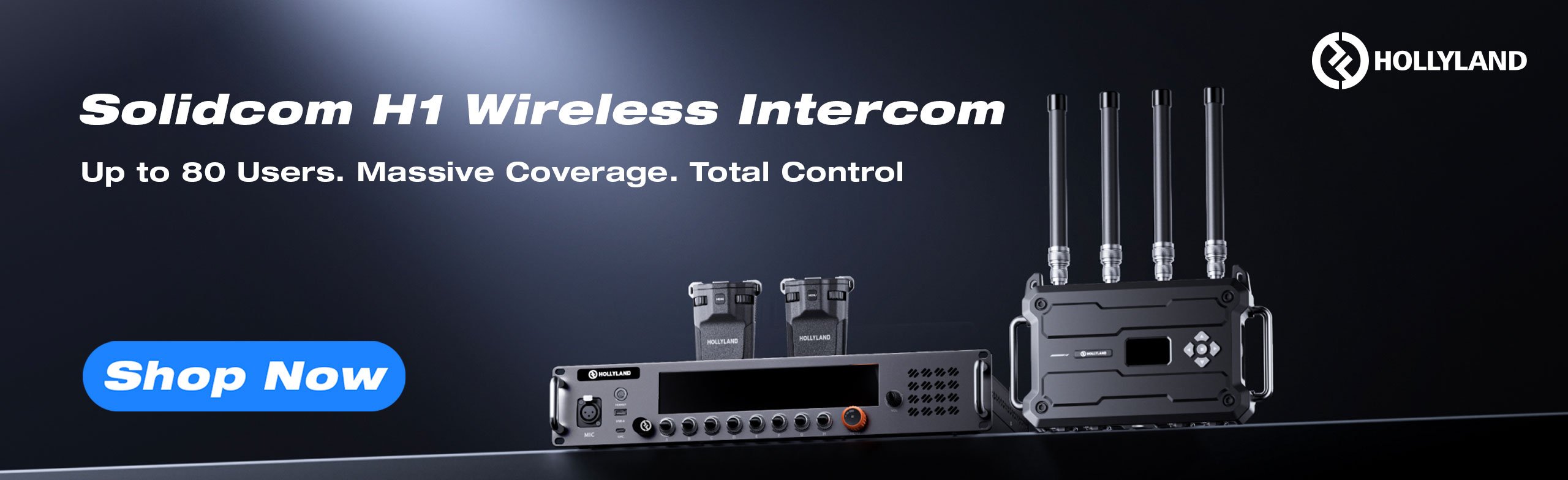 Hollyland Solidcom H1 Intercom banner
