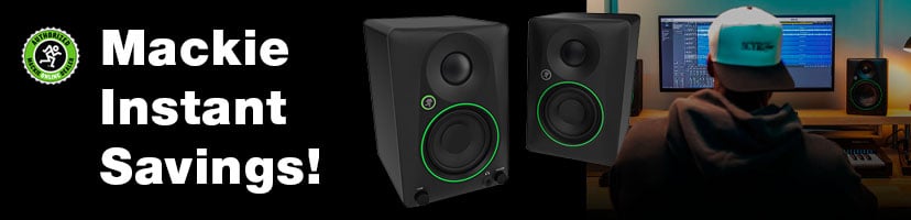 MACKIE SUMMER PROMO 2 STUDIO MONITORS