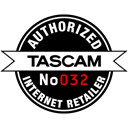 Tascam Authorized Internet Retailer Logo