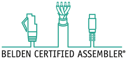 We are a Belden Certified Assembler