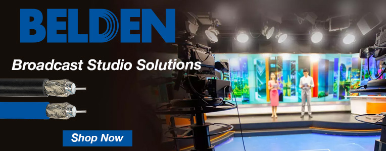 Belden Broadcast Solutions Available at Markertek Now